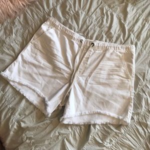 White Shorts